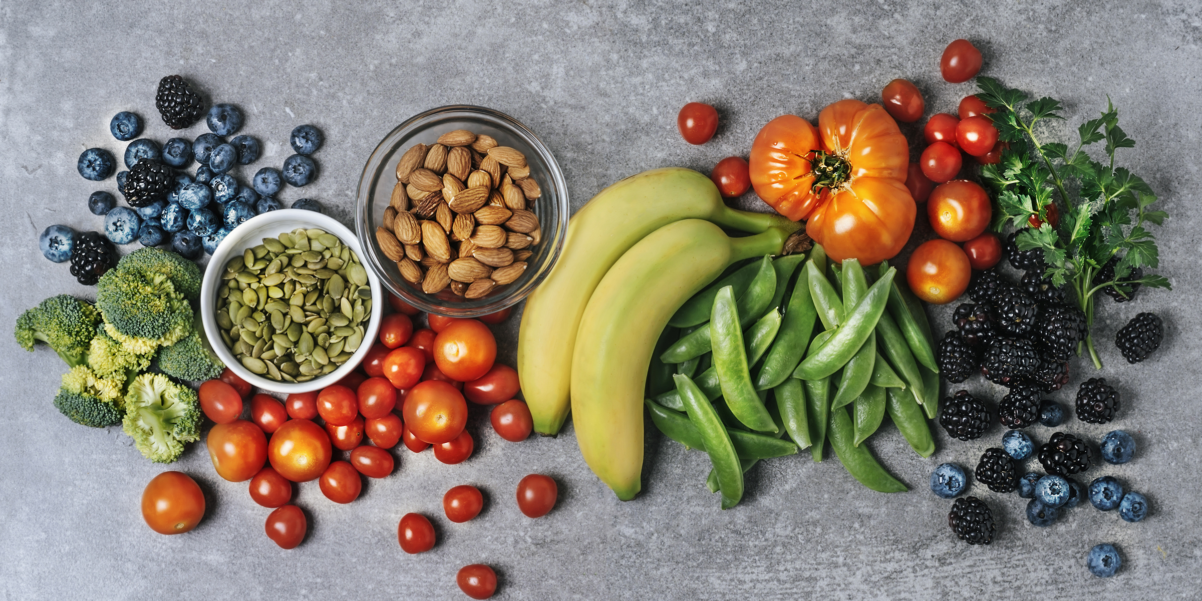 Foods rich in zinc, essential fatty acids and selenium