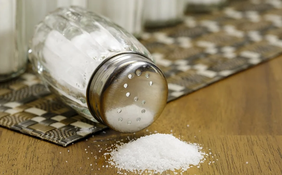 Keep salt intake to a minimum